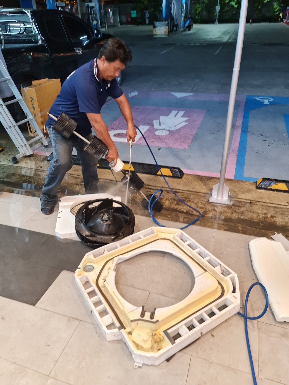 งานล้างทำความสะอาด บำรุงรักษาเครื่องปรับอากาศ ภาพที่ 25